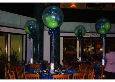 Tabletop Balloons with LED Lights