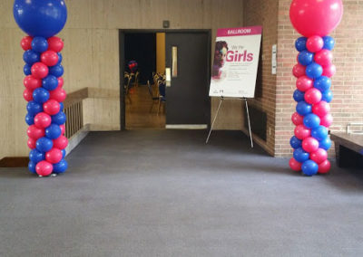 DC Girl's Empowerment Event Balloon Columns