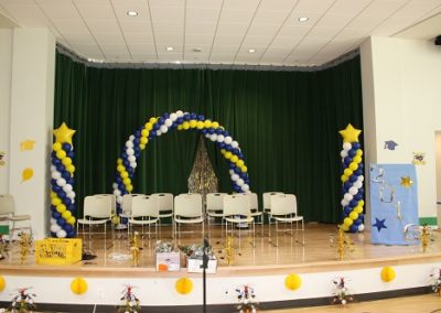 Stage Balloon Arch & Columns