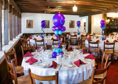 Horseshoe Theme Balloon Centerpiece for Bat-Mitzvah