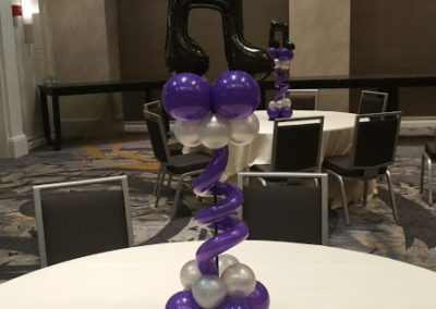 Music Theme Balloon Centerpiece