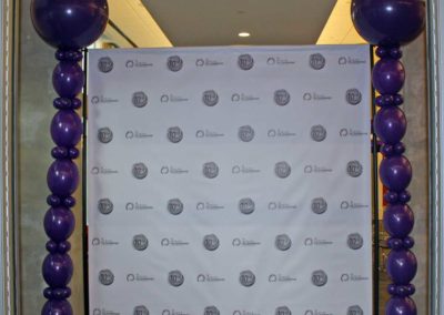 Linking Balloon Backdrop Stands
