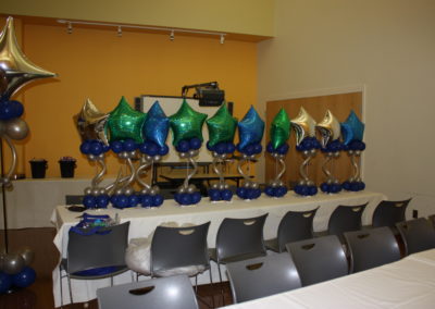 Star Balloon Centerpieces