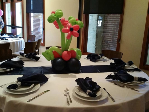 Rehearsal Dinner Flower Centerpiece