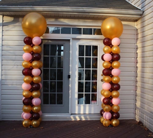 Entrance Balloon Columns