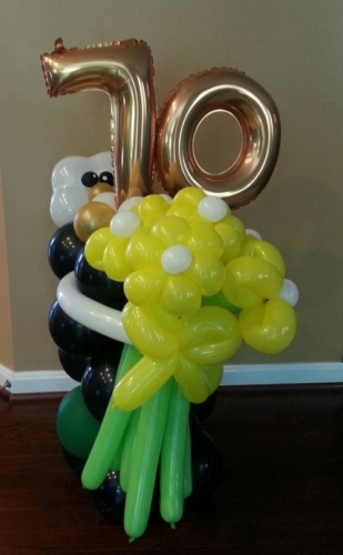 Balloon Buddy with 70