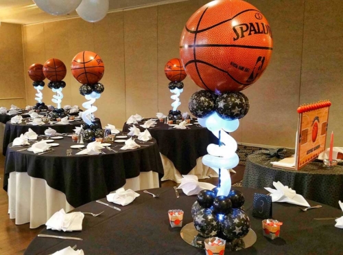 Basketball Centerpieces